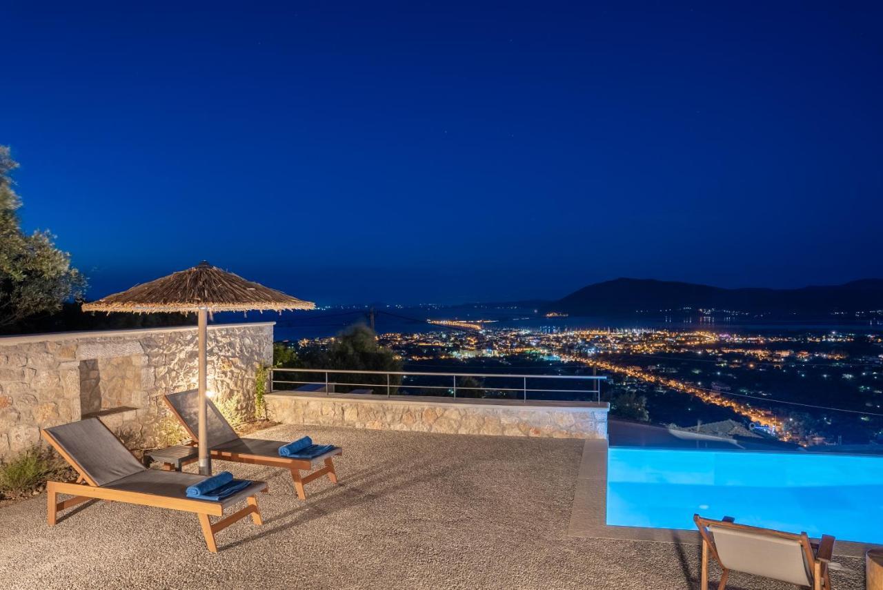 31 Blue Ionian Villas Apolpaina Buitenkant foto