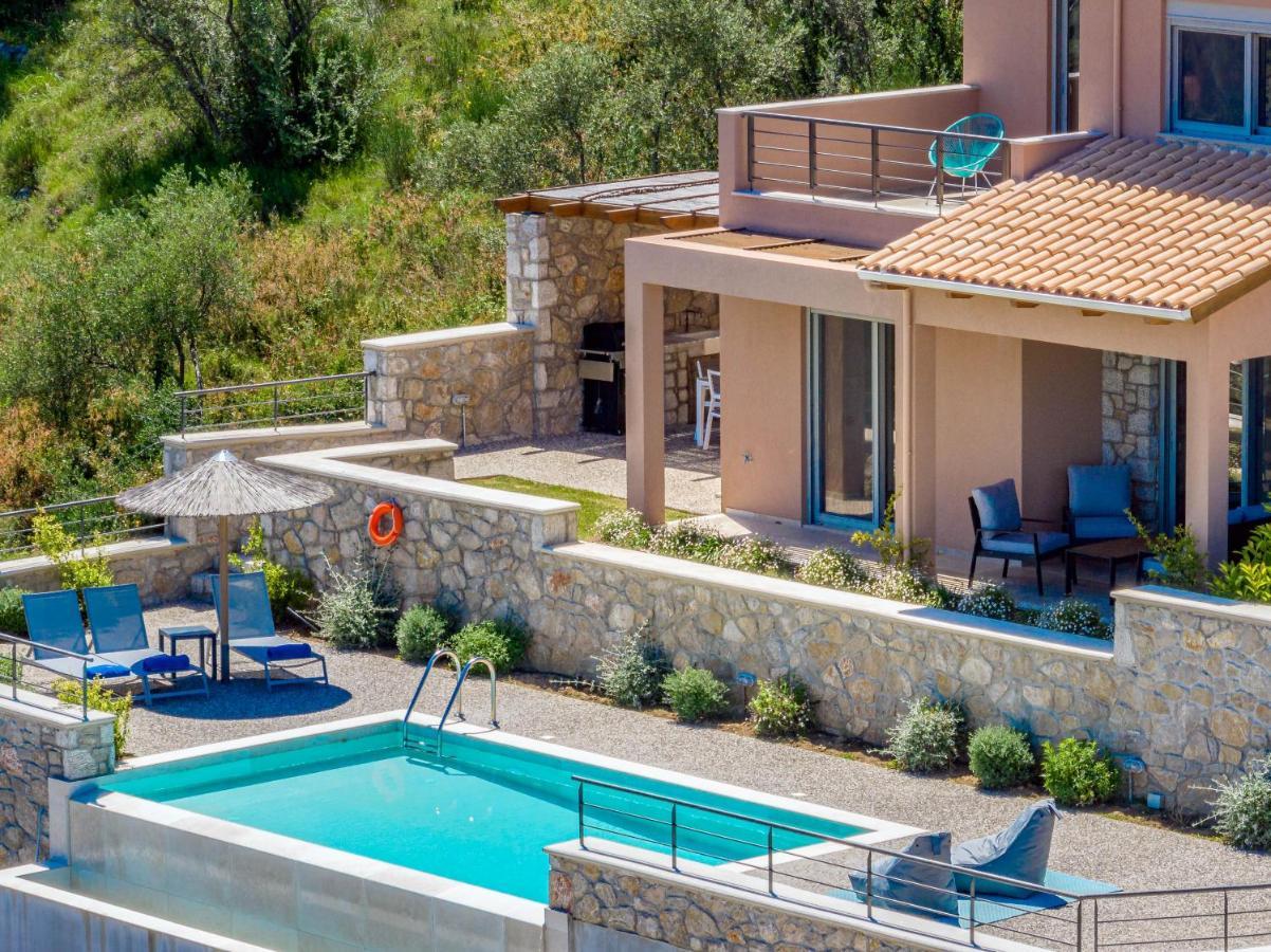 31 Blue Ionian Villas Apolpaina Buitenkant foto