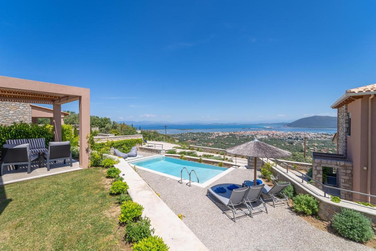 31 Blue Ionian Villas Apolpaina Buitenkant foto